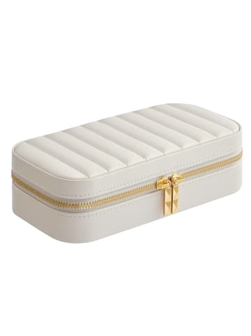 SONGMICS HOME Schmuckkasten Anah in Weiß - (B)20.5 x (H)6 x (T)10.5 cm