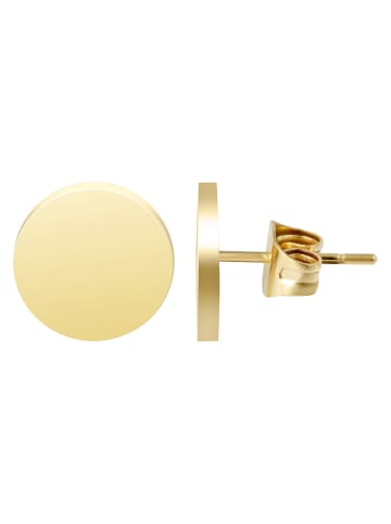 Adeliás Damen Ohrringe – Ohrstecker aus Edelstahl in gold