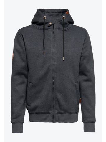 King Kerosin Sweatjacke in Grau