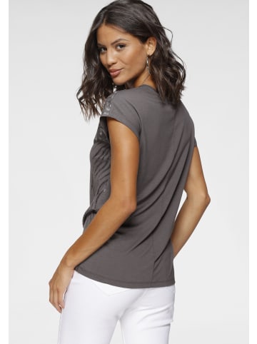 Laura Scott Rundhalsshirt in grau