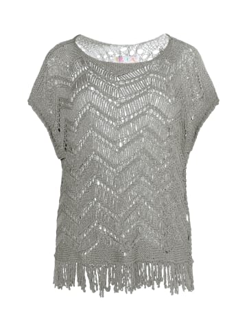 IZIA Pullover in Silber Grau