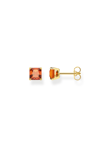 Thomas Sabo Ohrstecker in gold, orange