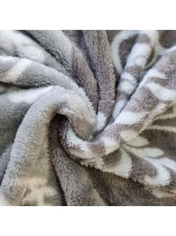 JACK 2 tlg. Mikrofaser Bettwäsche 135x200cm Royal Sleep in Grau