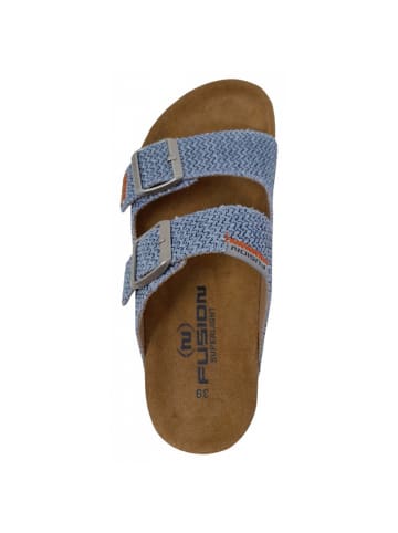 Fusion Pantolette  in Blau