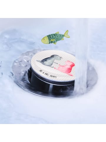 Mr. & Mrs. Panda Abflussstopfen Axolotl Liebe ohne Spruch in Grau Pastell