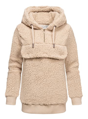 REPUBLIX Kapuzenpullover VALENTINA in Beige