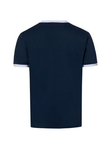 ellesse T-Shirt Ringetto in marine weiß