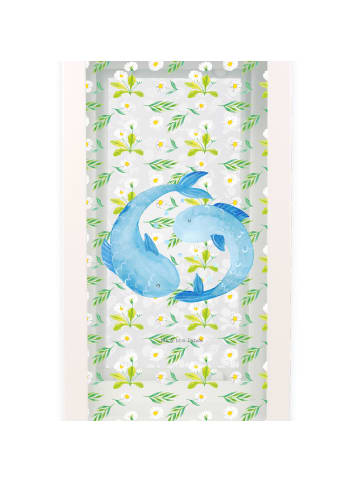 Mr. & Mrs. Panda Laterne Sternzeichen Fische ohne Spruch in Transparent