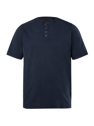 John F. Gee Kurzarm T-Shirt in navy blau