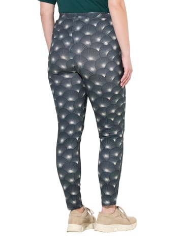 Ulla Popken Leggings in schwarz