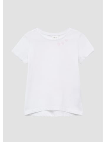 s.Oliver T-Shirt in 0100_weiß