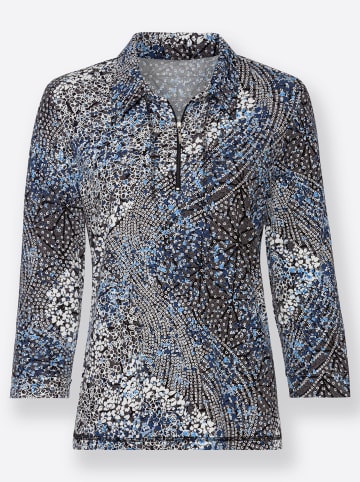 WITT WEIDEN Shirt in himmelblau-bedruckt