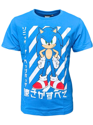 Sonic T-Shirt Sonic The Hedgehog in Blau