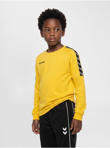 Hummel Sweatshirt Hmlauthentic Kinder in SPORTS YELLOW