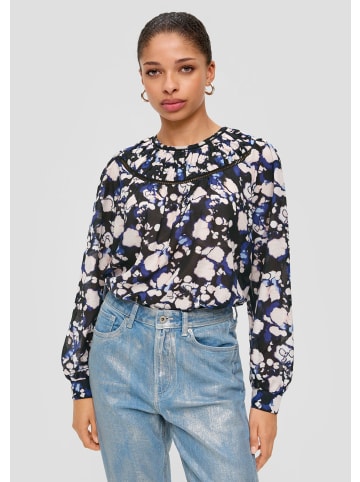 QS Bluse in 99A0_schwarz