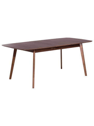 Beliani Esszimmertisch MADOX in Braun - (W) 90 x (H) 75 x (L) 150 cm