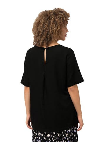 Ulla Popken Bluse in schwarz