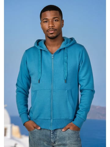 Salzhaut Sweatjacke BREKER in Blue Moon