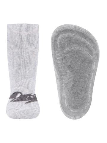 ewers Stoppersocken Hund in hellsilber meliert