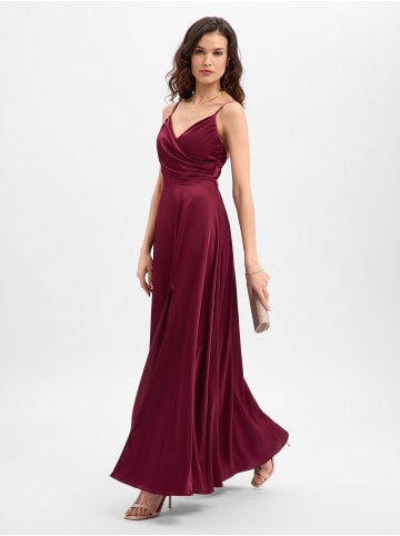 Marie Lund Abendkleid in bordeaux - 0001