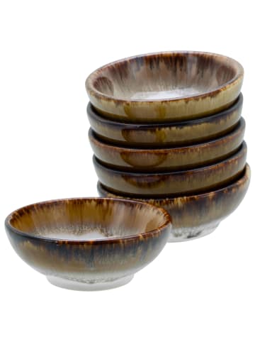 CreaTable 6 er-Set 21815 Cascade Sojaschlen Set in Braun