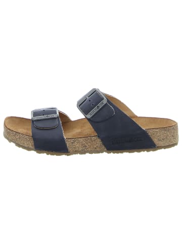 HAFLINGER Klassische Pantolette in blau