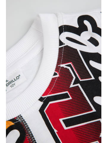 Coccodrillo T-shirt mit kurzen Ärmeln in weiß