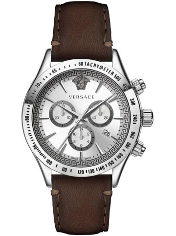 Versace Schweizer Uhr Chrono Classic in silber