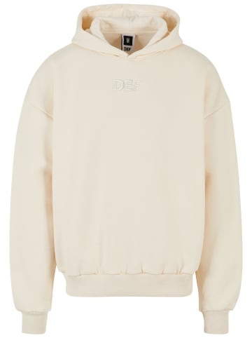 DEF Kapuzenpullover in off white