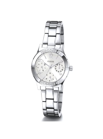 Guess Analoguhr für Damen in silber