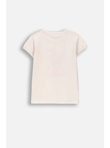 Coccodrillo T-Shirt mit kurzen Ärmeln in ecru