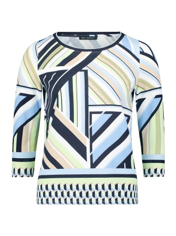 Betty Barclay Basic Shirt mit Print in Blau/Grün