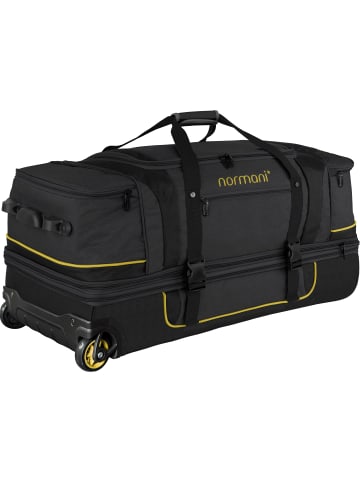 normani Reisetrolley 120-150 L Gigaro in Schwarz/Gelb