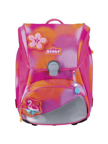 Scout Alpha Schulranzen-Set 4-tlg.Florida Sunset in pink