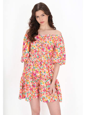 myMo Women Dress in red multicolor