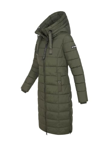 Navahoo Winterjacke Navahoo Mondmaedchen Damen Winter Steppjacke N036 in Olive