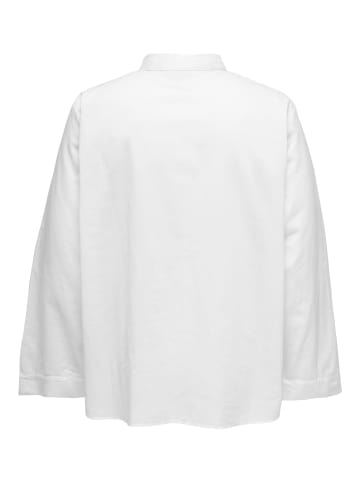 ONLY Carmakoma Hemd in Bright White