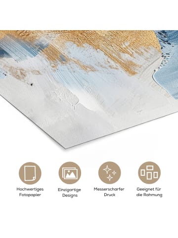 OnlyWow Poster Abstrakt gold
