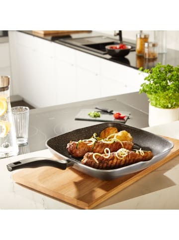 Stoneline Grillpfanne | ohne Deckel in Anthrazit | 32cm