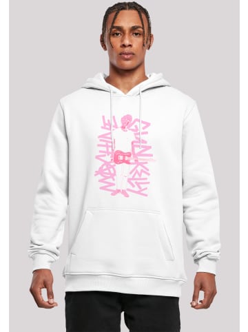 F4NT4STIC Hoodie Machine Gun Kelly Full Body in weiß