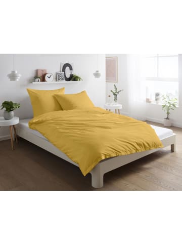 Carpe Sonno Mako-Satin Bettwäsche-Set in Gold