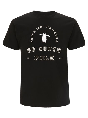F4NT4STIC T-Shirt Pinguin in schwarz
