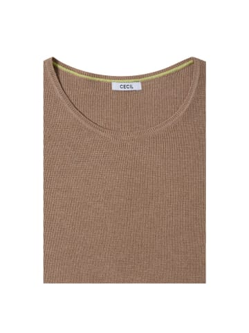 Cecil Pullover in creamy mocha melange