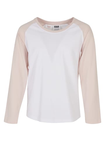 Urban Classics T-Shirts in white/pink