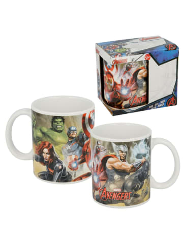 Marvel Keramik Tasse | Marvel Avengers | 325 ml | Henkel-Becher Geschenkbox