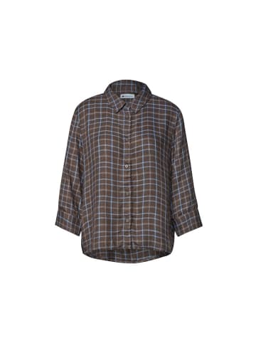 Street One Langarmbluse in silk brown