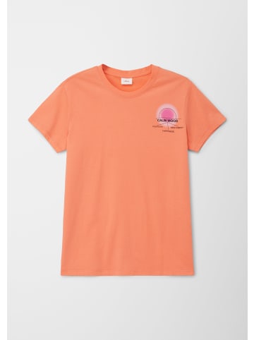 s.Oliver T-Shirt kurzarm in Orange