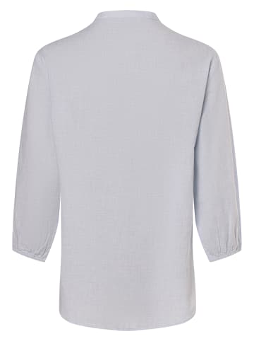 Marie Lund Blusenshirt in blau grau