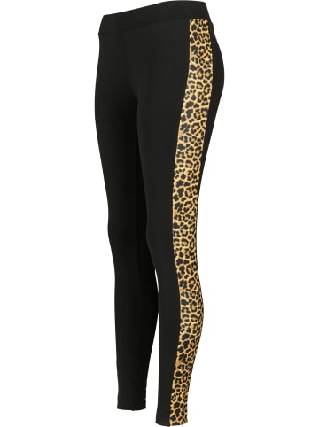 Urban Classics Leggings in blk/leo