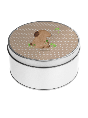 Mr. & Mrs. Panda Aufbewahrungsbox Hund Kleeblatt ohne Spruch in Hundeglück